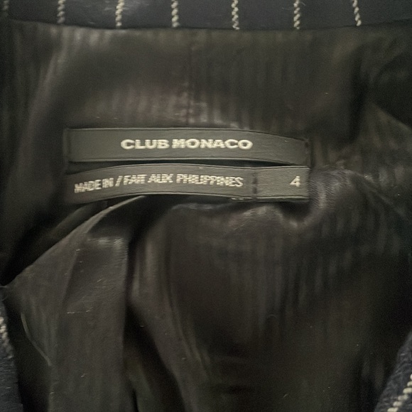 Club Mónaco pinstripe wool pants suit - Picture 6 of 11